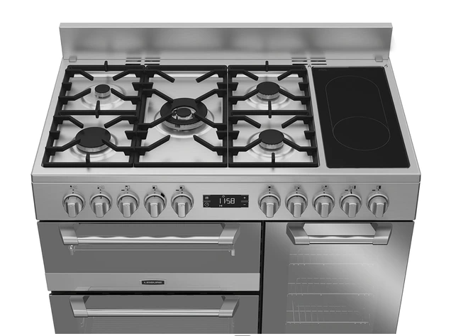 Cocina de libre instalación Leisure CUISINEMASTER PRO 100CM GAS Y VITRO INOX - PR100F560X