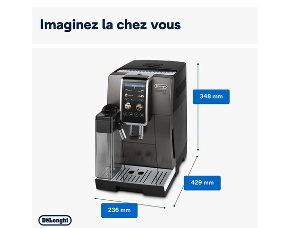 DeLonghi FEB3895.TB Dinamica Plus Titanium Kaffeevollautomat