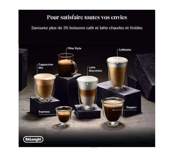Cafetera de grano De'Longhi ECAM630.55.SSM Primadonna Aromatic
