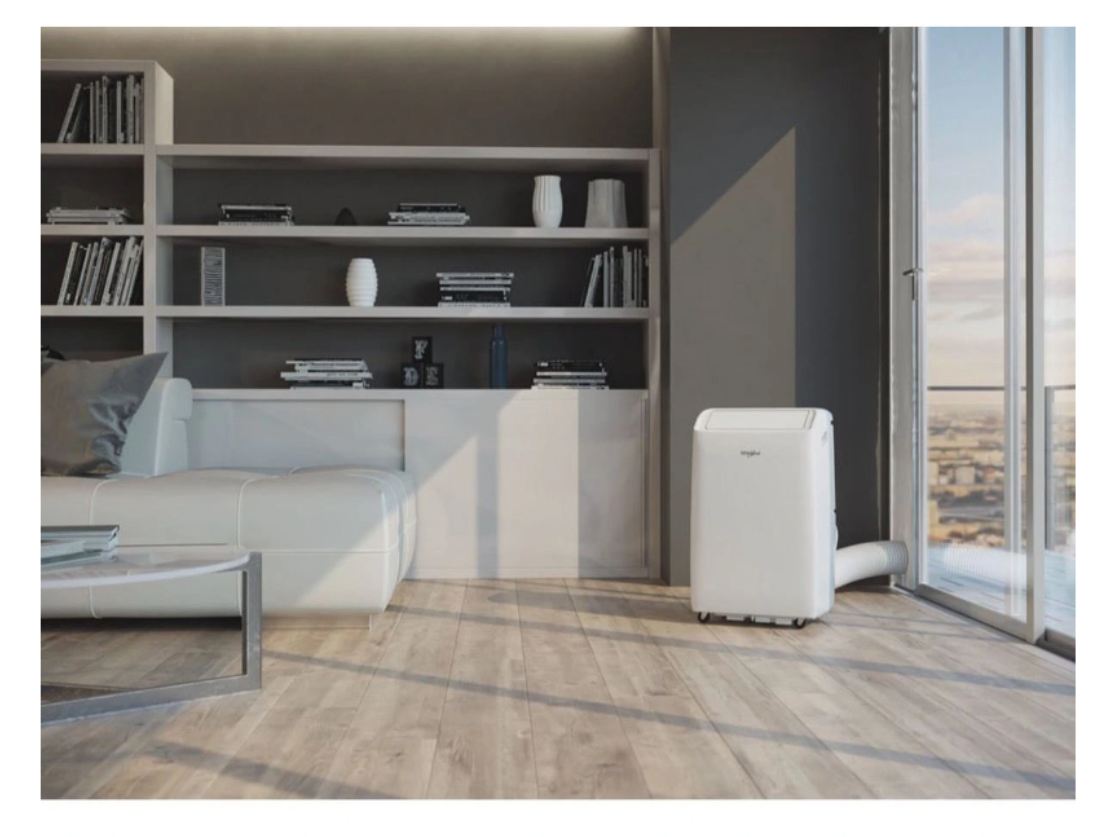 Mobiele Airconditioner Reversible Whirlpool PACF212HPW – 3300 W, Klasse A/A+, R290, 6th Sense