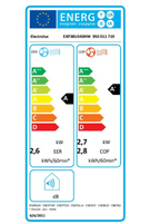 Mobiele Omkeerbare Airconditioner Electrolux EXP38U340HW Comfort 600 – 2600 W, Klasse A, R290, Connected