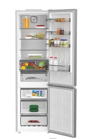 Kühl-Gefrier-Kombination unten Whirlpool WHK26404XP7E Grau