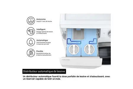 Lavadora de carga frontal Samsung WW90DB7U94GE BESPOKE AI