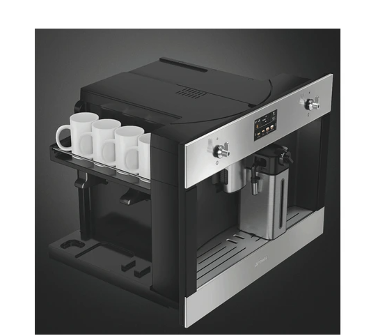 SMEG CMS4303X Einbaukaffeemaschine