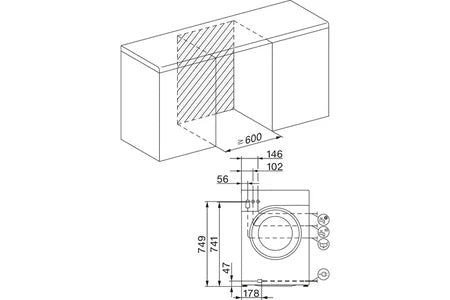Miele WSA 123 WCS front-loading washing machine