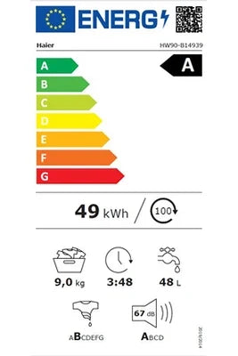 Haier Frontlader-Waschmaschine HW90-B14939-FR