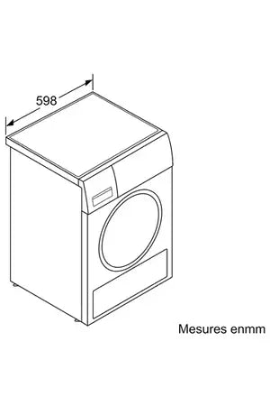 Wärmepumpentrockner Bosch SERENITY WQG134DRFR