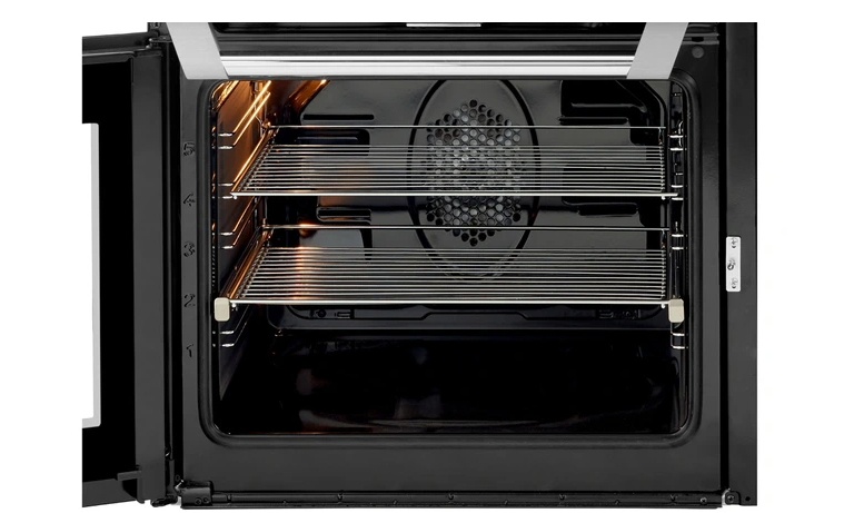 Leisure CUISINEMASTER PRO 100cm Gas- und Glaskeramik-Kochfeld, Schwarz - PR100F560K