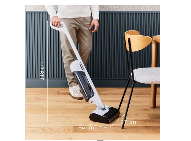 Rowenta X-Clean 12 GZ7257E0 cordless vacuum and mop cleaner White