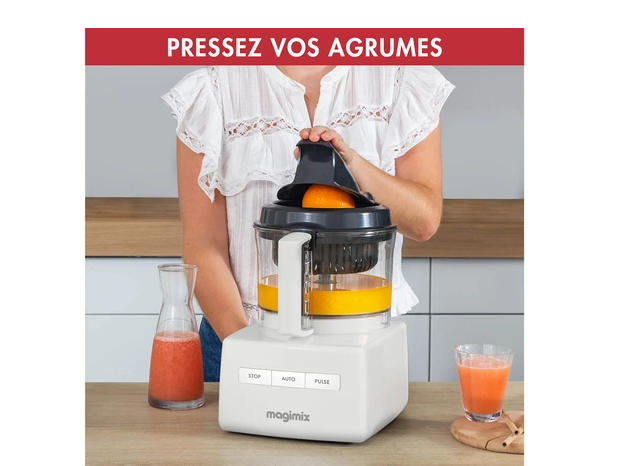 Magimix CS5200 XL Küchenmaschine 18590F 1100 W Weiß