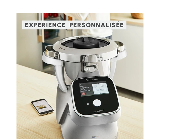 Moulinex i-Companion Touch Pro food processor, 18 modes, 4.5 L HF93ECF0
