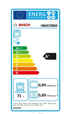 Bosch Einbau-Backofen HBA572BB4