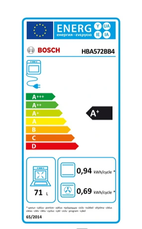 Bosch Einbau-Backofen HBA572BB4