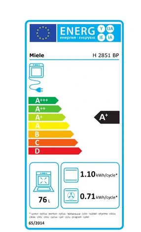 Miele Einbaubackofen H 2766 BP