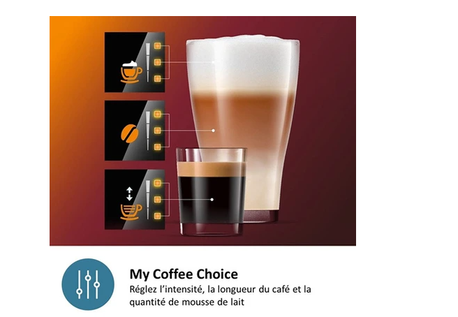 Bean-to-cup coffee machine Philips EP4441/50 Black