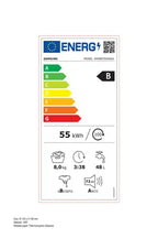 Lavadora de carga frontal Samsung WW80T554DAX