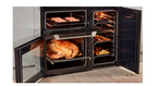 Leisure CUISINEMASTER PRO 100cm Gas- und Glaskeramik-Kochfeld, Schwarz - PR100F560K