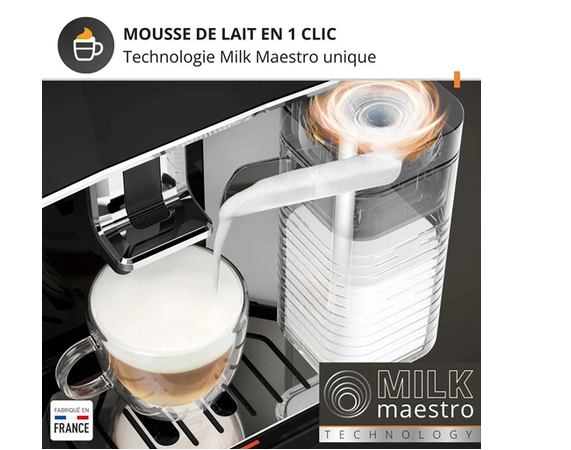 Krups Sensation Lait EA912HF1 Kaffeemaschine Anthrazitgrau + Wartungskit