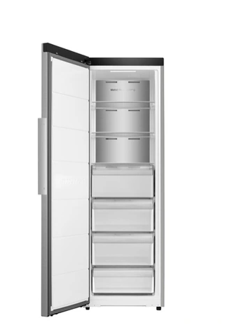 Hisense FT3K310SAIE FreshFit stainless steel upright freezer