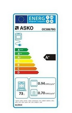 Asko OCS8678G Einbau-Dampfbackofen