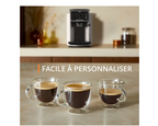 Cafetera automática Krups Sensation EA910E10 Gris