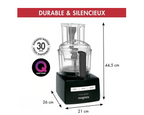 Magimix CS5200 XL 18584F multifunction food processor, 1100 W, Black