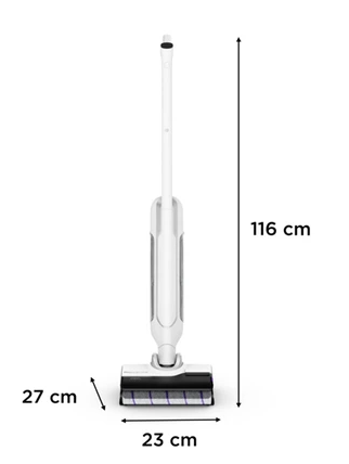 Rowenta X-Clean 10 GZ7035WO cordless vacuum and mop cleaner White