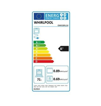 Whirlpool OMK58RU1X built-in oven