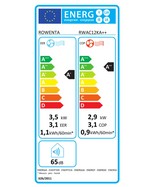 Climatiseur Mobile Réversible Rowenta RWAC12KA++ – Classe A+/A++, R290, 5 Fonctions