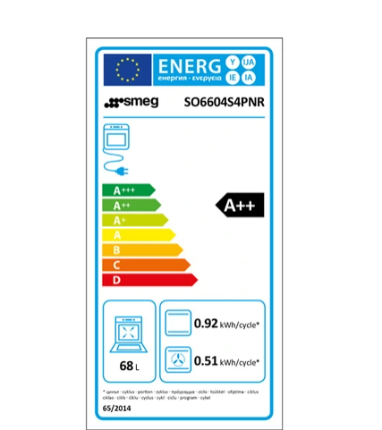 SMEG SO6604S4PNR Einbaubackofen