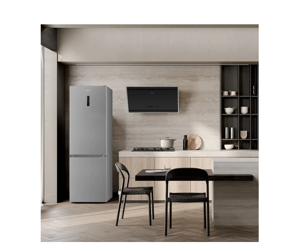 Kühl-Gefrier-Kombination unten Smeg RC19XDNMD Silber