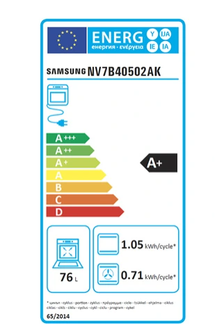 Samsung Einbauofen NV7B40502AK/U1